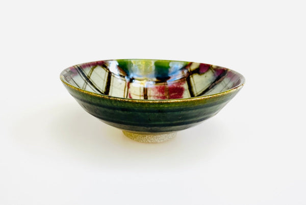 Hirachawan (Summer Matcha Bowl) Oribe - Koji Kitano - Koshi / Komochi Shima