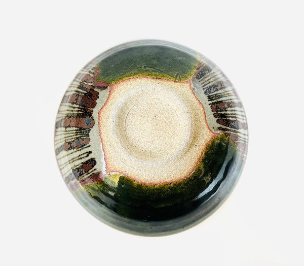 Hirachawan (Summer Matcha Bowl) Oribe - Koji Kitano - Koshi / Komochi Shima