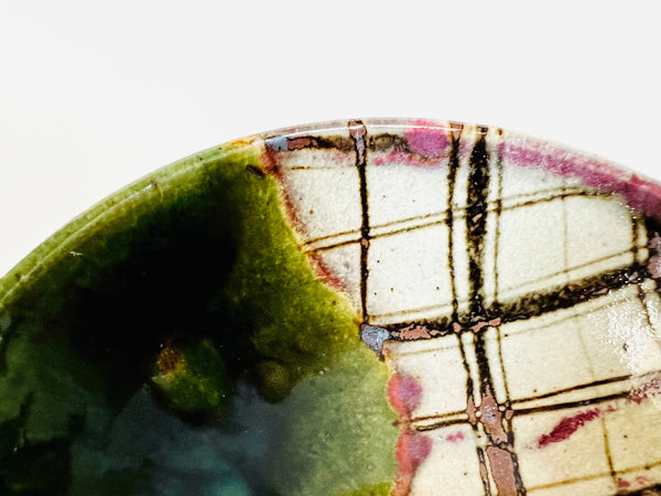 Hirachawan (Summer Matcha Bowl) Oribe - Koji Kitano - Koshi / Komochi Shima