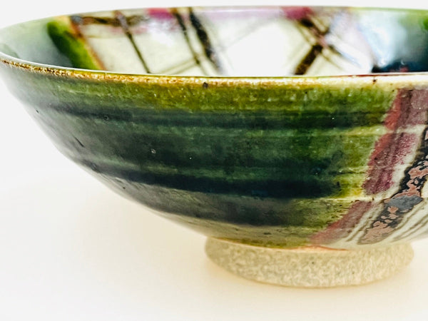 Hirachawan (Summer Matcha Bowl) Oribe - Koji Kitano - Koshi / Komochi Shima