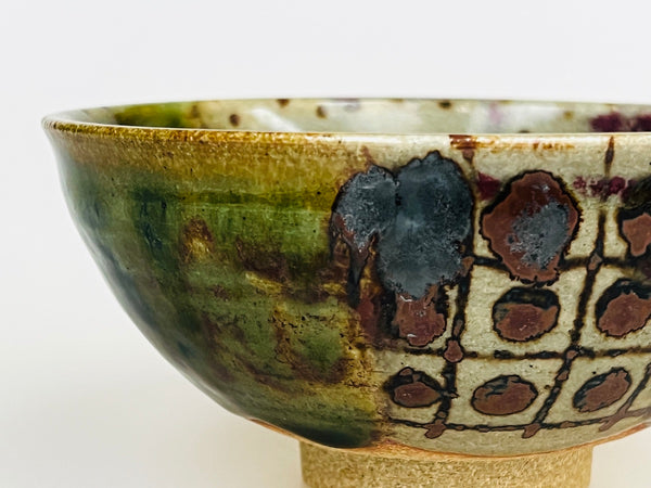 Matcha Bowl Oribe - Koji Kitano - Shibori