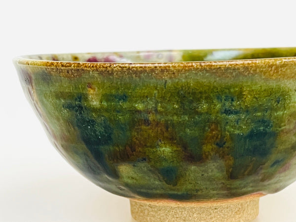 Matcha Bowl Oribe - Koji Kitano - Shibori