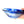 Load image into Gallery viewer, Glass Hirachawan (Summer Matcha Bowl) – Giyaman Ruri (Lapis Lazuli)
