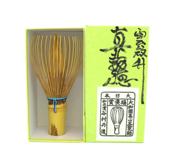 Wahokudo Chasen - Shin Kazuho Unmon Bamboo with Colour String
