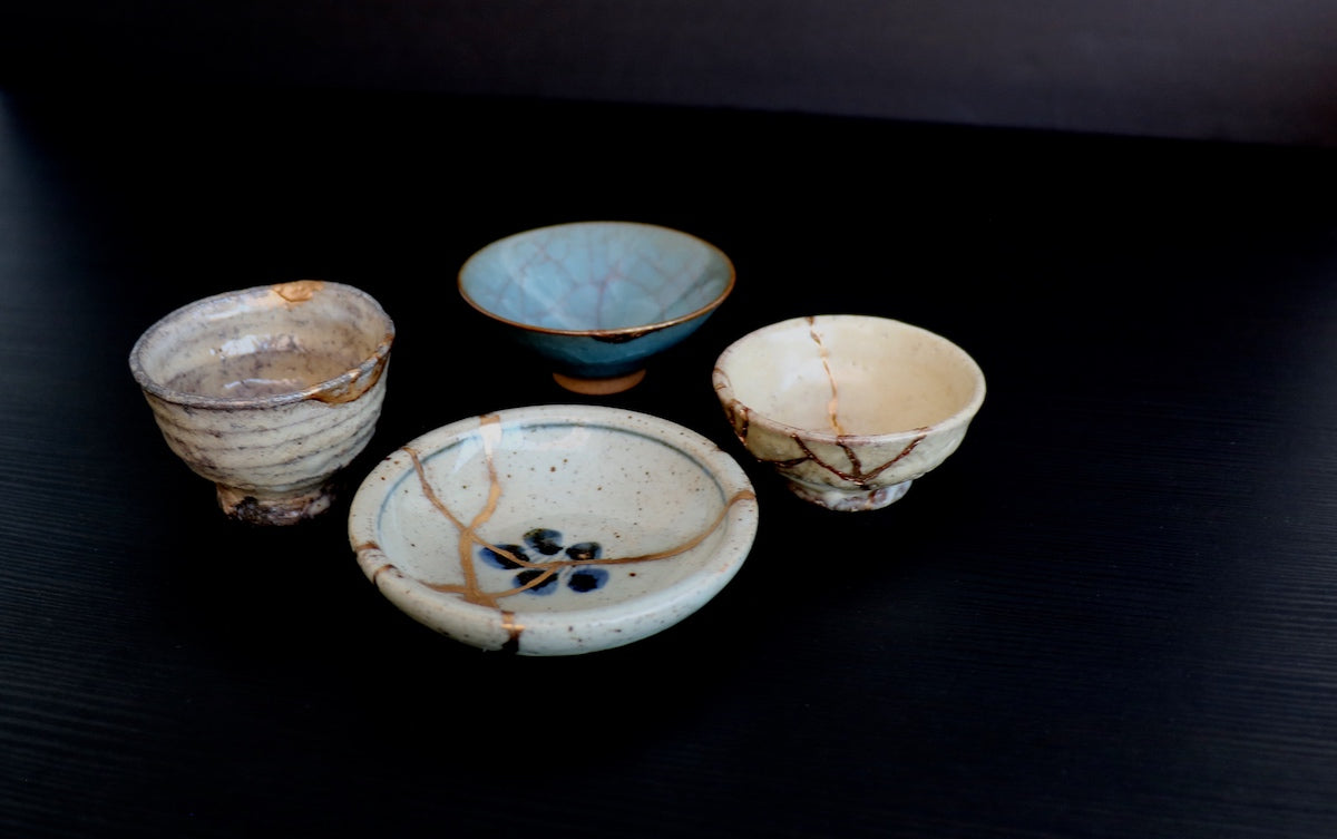 Kintsugi Repair Kit Repair Your Meaningful Pottery with Gold Powder 50ml  Glue Japanese KINTSUGI Ceramic Repair