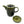 Load image into Gallery viewer, Teapot with back handle Mino – O Prato Café (500 ml)
