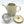 Load image into Gallery viewer, Teapot with back handle Mino – O Prato Café (500 ml)