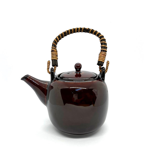 Dobin Teapot with Teacups Mino – Shitsuyu (500 ml)