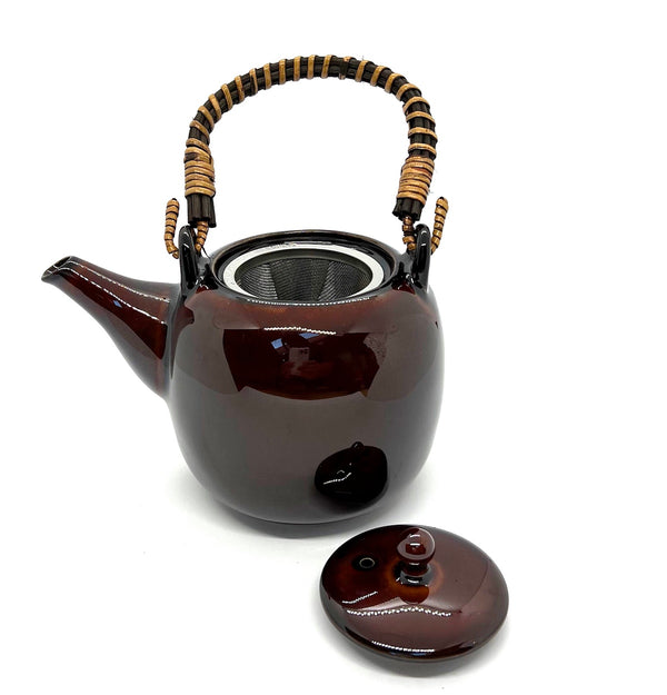 Dobin Teapot with Teacups Mino – Shitsuyu (500 ml)