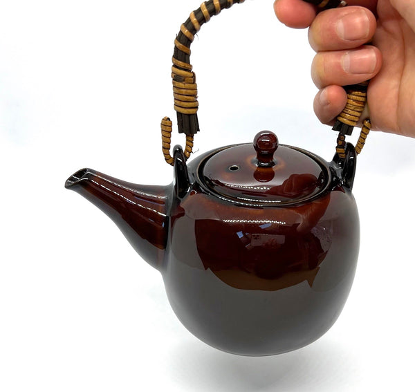 Dobin Teapot with Teacups Mino – Shitsuyu (500 ml)