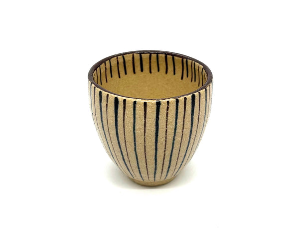 Yunomi Teacup Seto – Maru Nishoku Tokusa (200 mL)