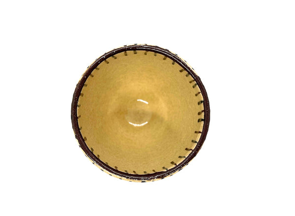 Yunomi Teacup Seto – Maru Nishoku Tokusa (200 mL)