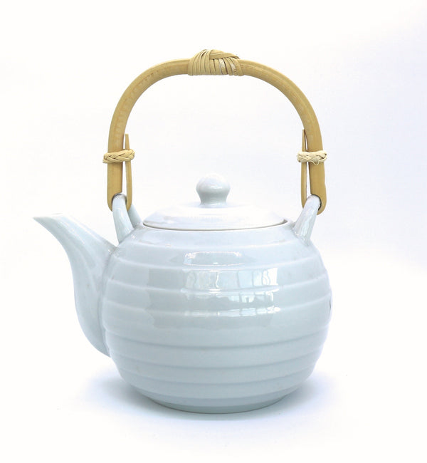 Dobin Teapot with Teacups Mino - Sendan Hakuji (500 mL)