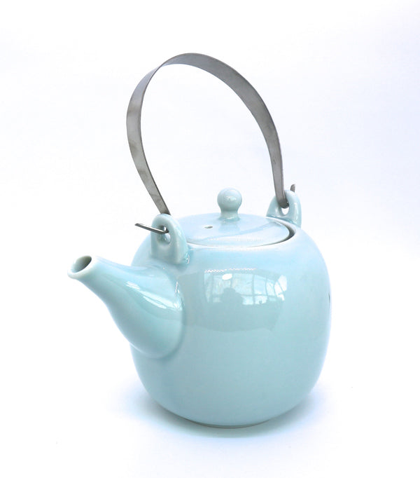 Dobin Teapot with Teacups Mino - Seiji (500 mL)