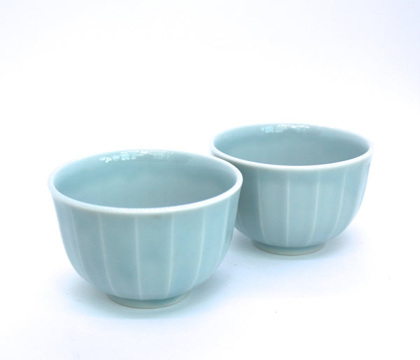 Dobin Teapot with Teacups Mino - Seiji (500 mL)