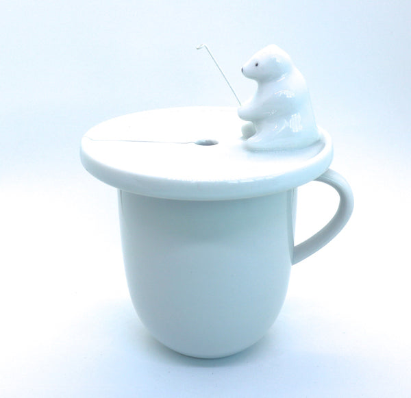 Tea Bag Holder Hasami - Polar Bear