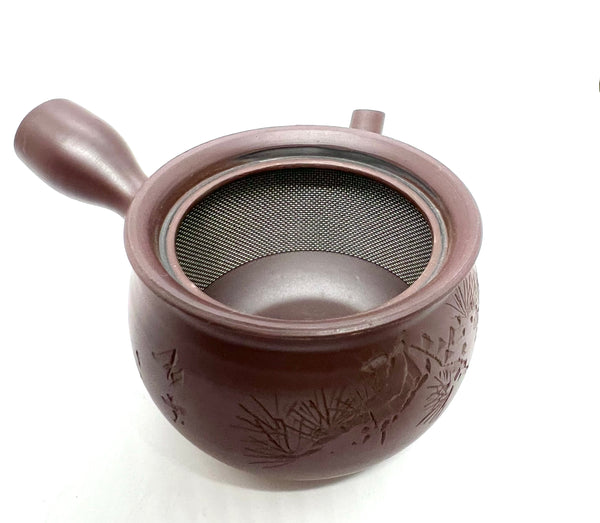 Kyusu Teapot Banko - Kinchaku Hori (250 mL)