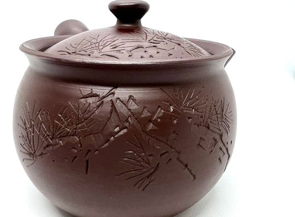 Kyusu Teapot Banko - Kinchaku Hori (250 mL)