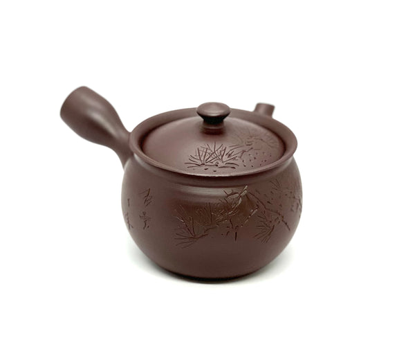 Kyusu Teapot Banko - Kinchaku Hori (250 mL)