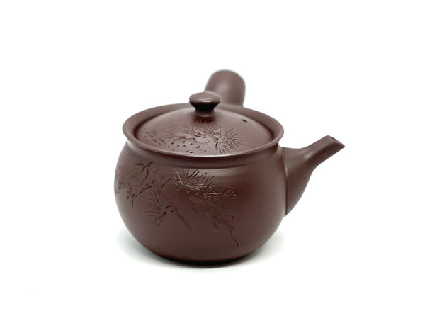 Kyusu Teapot Banko - Kinchaku Hori (250 mL)