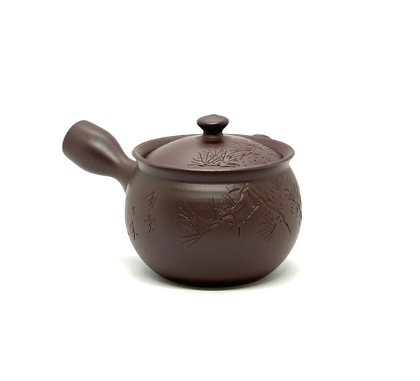 Kyusu Teapot Banko - Kinchaku Hori (250 mL)