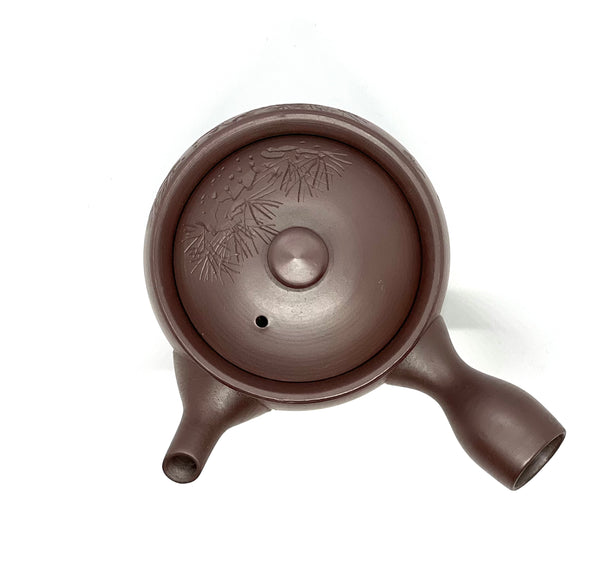 Kyusu Teapot Banko - Kinchaku Hori (250 mL)