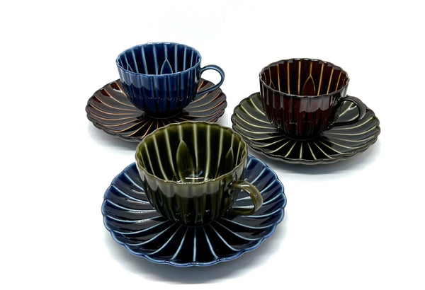 Teacup with saucer Mino – Giaman (150 ml)